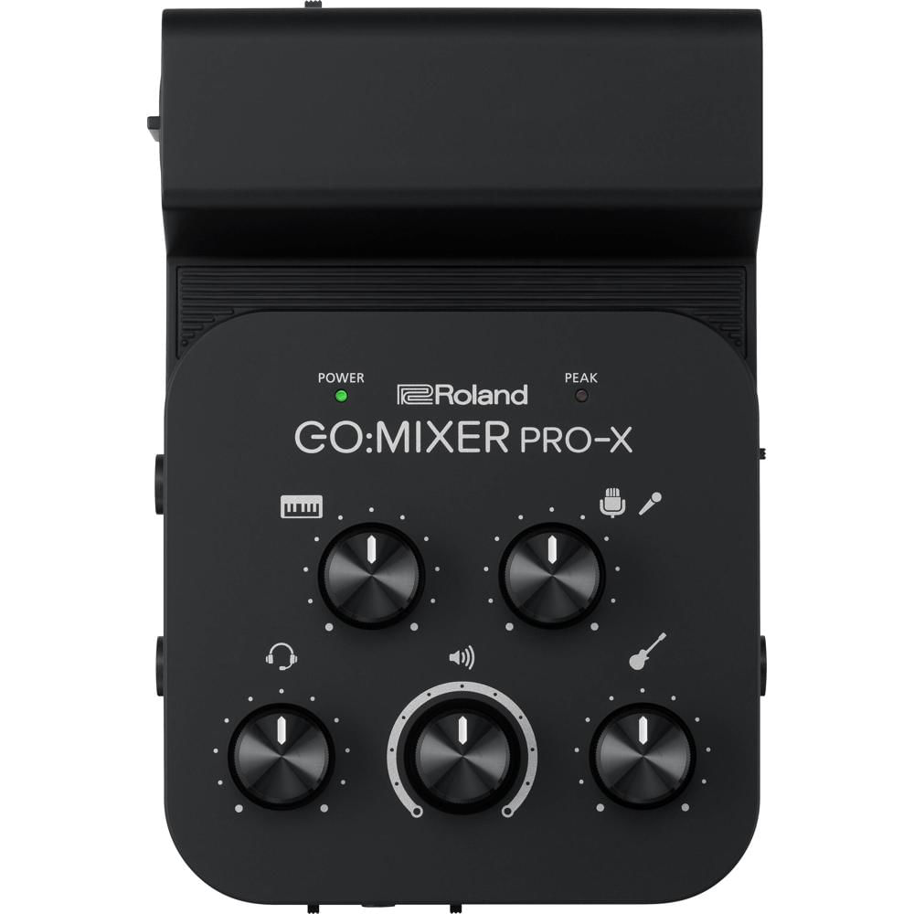 Roland GO:MIXER PRO-X Mezclador de Audio para Smartphones - Compacto, Conexiones para Guit