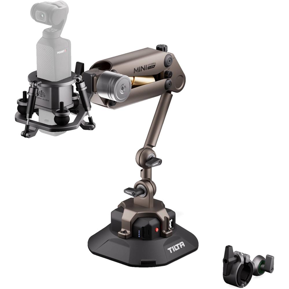 Tilta Hydra Alien Mini Master Kit Desert Beige - Brazo Amortiguador Compacto, Ventosa Elec