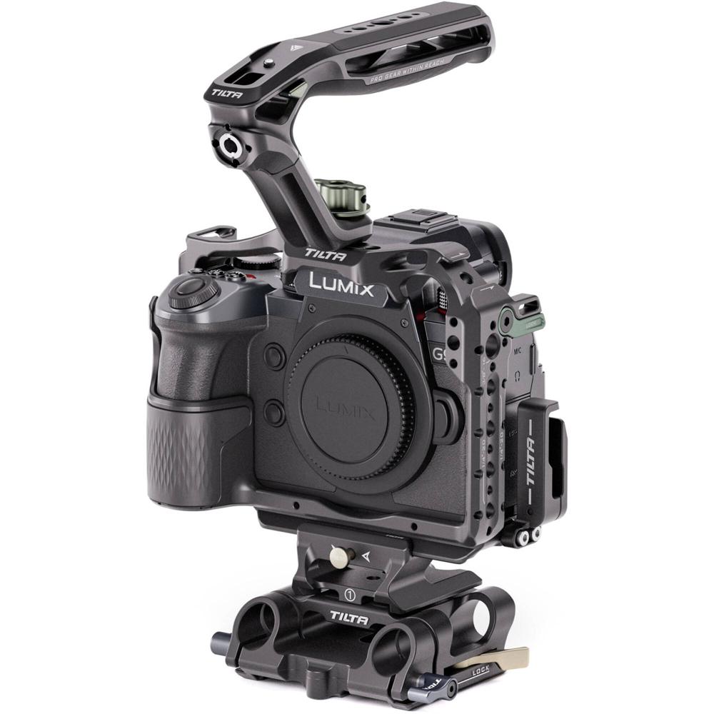 Tilta Cage Básico para Panasonic G9 II - Incluye Mango Superior Xeno y Base Placa 15mm LW