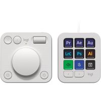 Logitech MX Creative Console - Consola de Streaming con 9 Botones Personalizables y Dial B