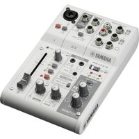 Yamaha Mezclador AG03MK2 3 Canales con Interfaz de Audio USB - Efectos DSP, Conexión USB-