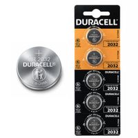 Baterías CR2032 3V Litio Pack 5 Pilas Larga Duración