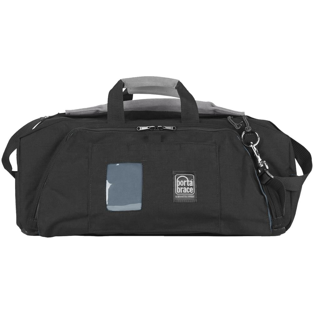 PortaBrace RB-2 Bolsa Ligera para Correr Negra con Compartimentos Ajustables y Cierre de C