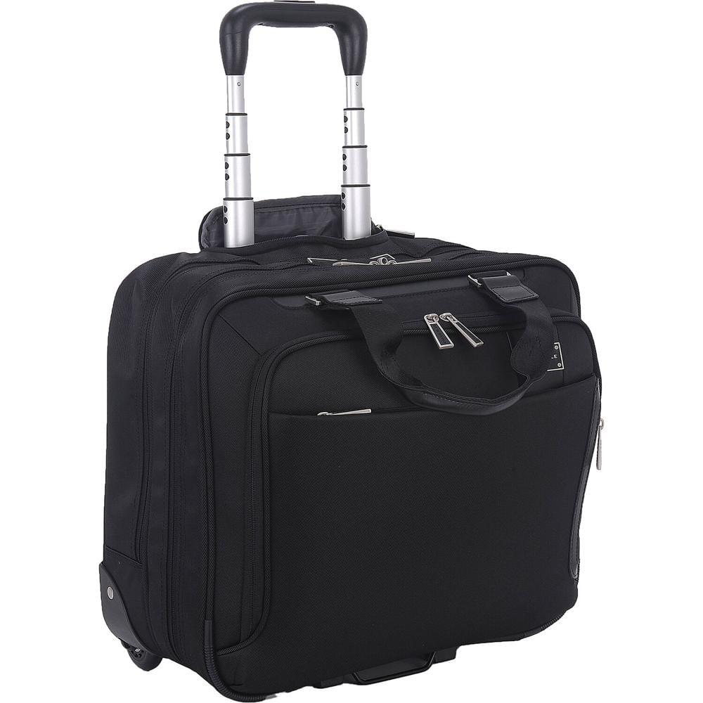 Eco Style Tech Exec Rolling Case Negro - Maletín Organizador con Compartimentos para Lapt