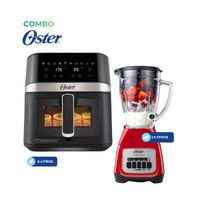 Combo Oster Licuadora BLSTKAGRPB y Freidora CKSTAF60WDDF