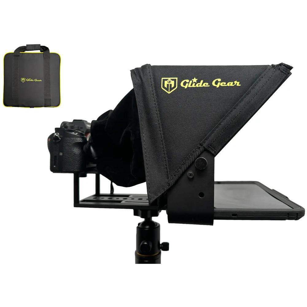 Glide Gear Teleprompter V2 para iPad y Smartphone, Soporta Dispositivos de hasta 10.5 x 8""