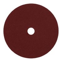 Disco de lija de 7pulg con respaldo de fibra grano 120 TRUPER - 100163