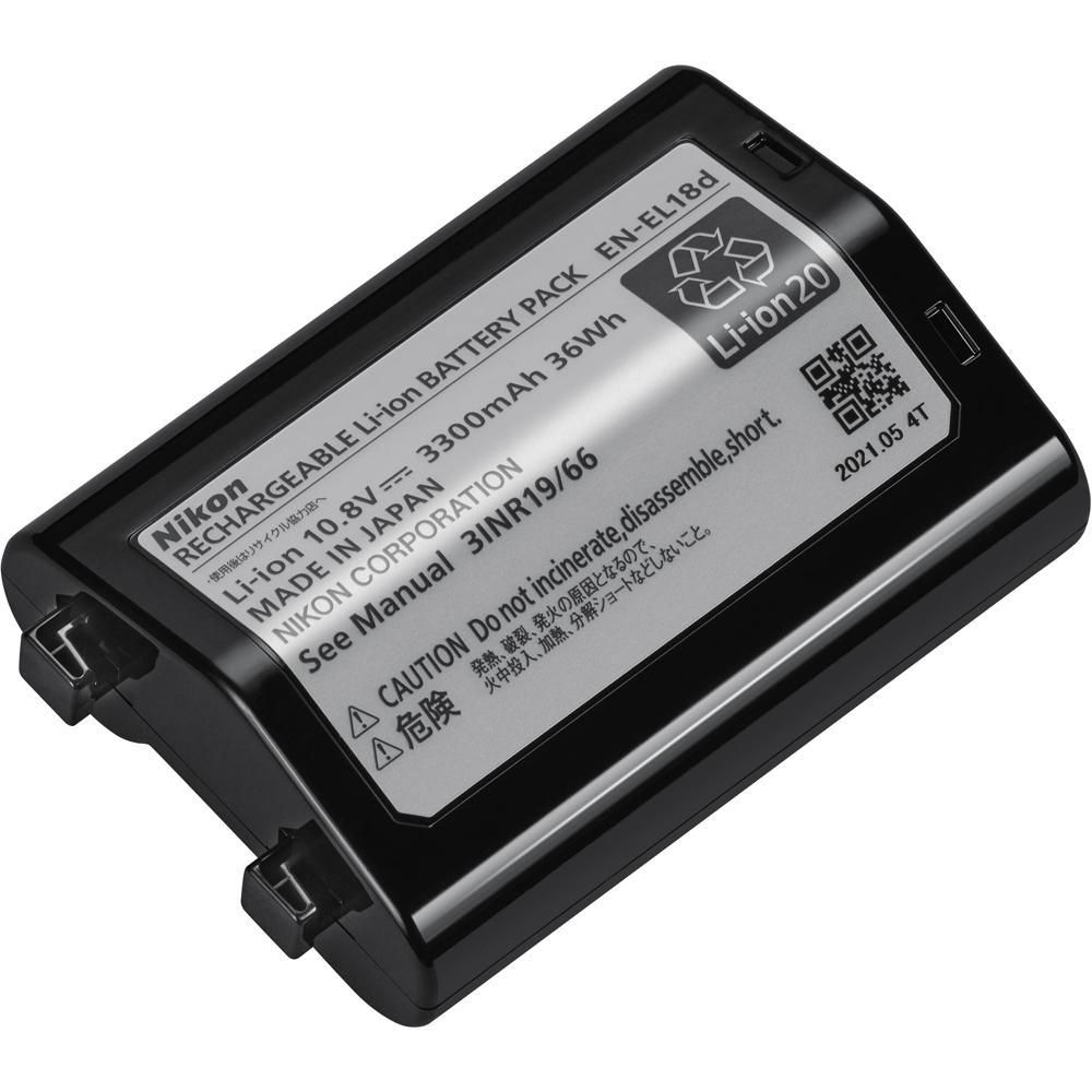 Nikon EN-EL18d Batería de Litio Recargable 3300mAh 10.8V Compatible con Z 9