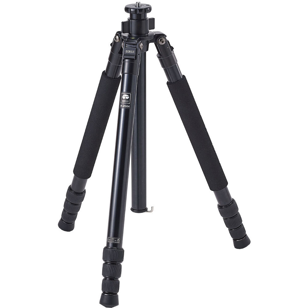 Sirui Trípode de Aluminio R2004 - Capacidad de Carga 33.1 lb, Altura Máxima 64.2""