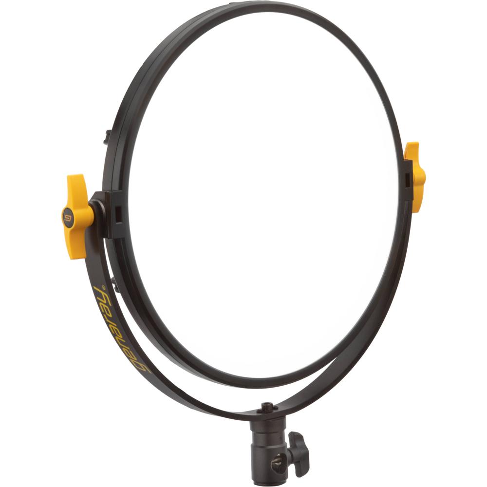 Genaray Mini Moon 11"" Bicolor Soft LED Light 3200-5600K, 600 LEDs, Dimmable 10-100%, Contr