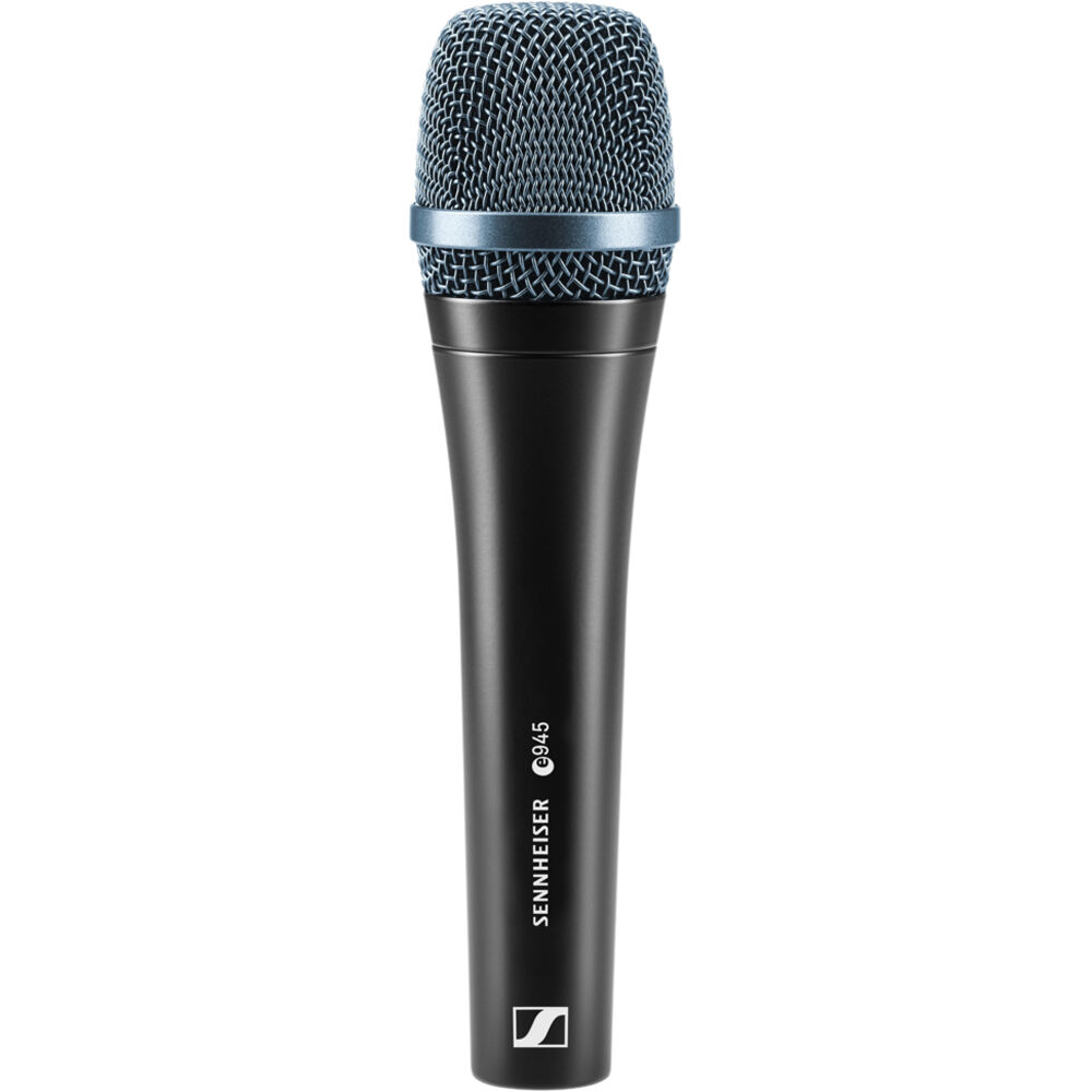 Sennheiser e945 Micrófono Vocal Dinámico Supercardioide 40 Hz a 18 kHz Construcción Met