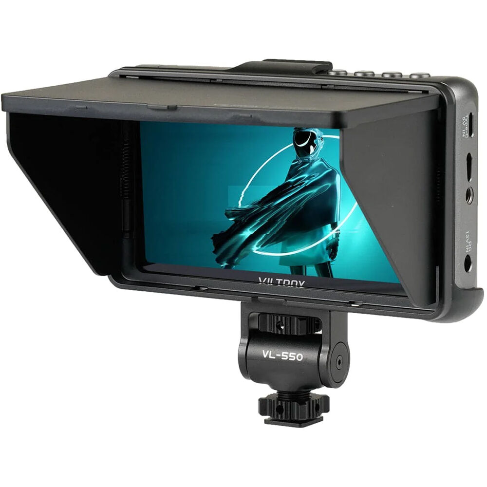 Viltrox Monitor DC-550 PRO 5.5"" Touchscreen HD 1920x1080, 1200 cd/m², HDMI, Batería L-Se