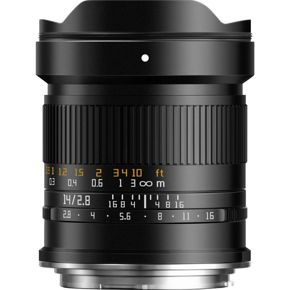 TTArtisan Lente 14mm f/2.8 para Canon RF - Gran Angular, Enfoque Manual, 114° de Campo de