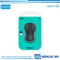 MOUSE LOGITECH M185 WIRELESS GRAY