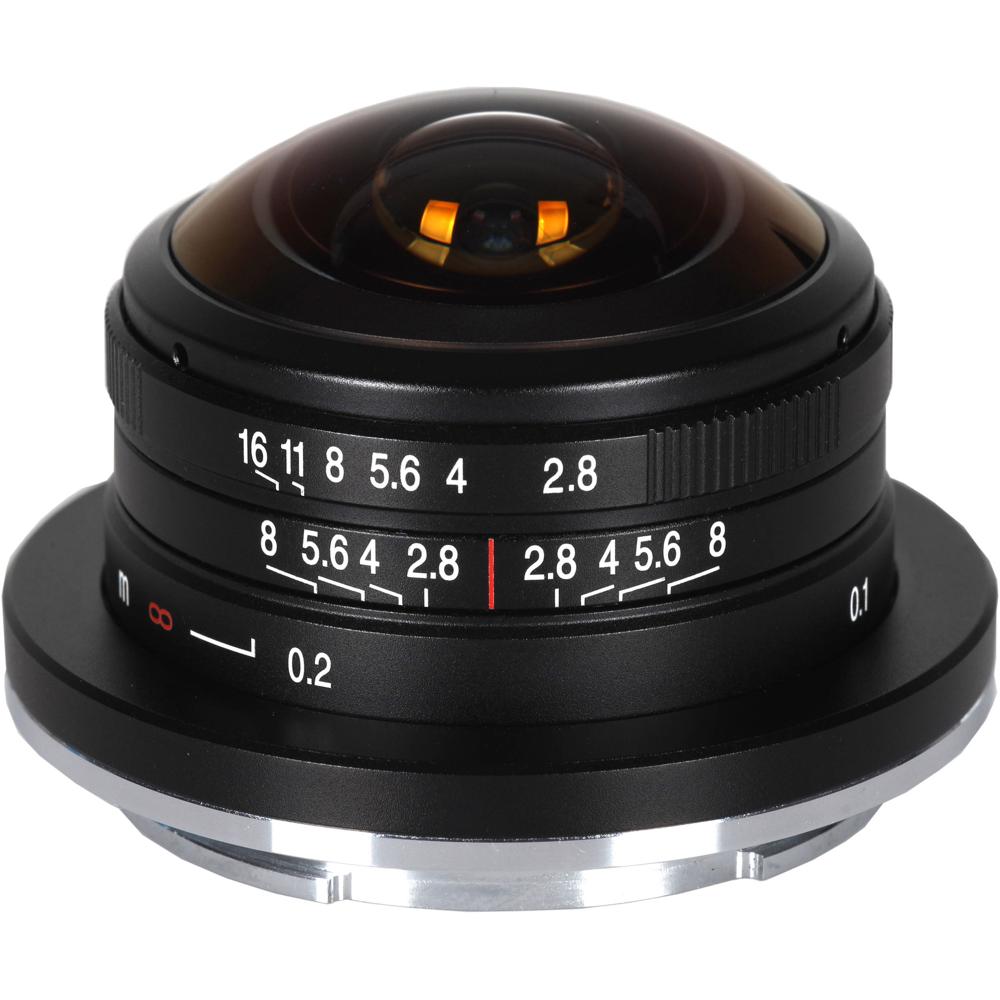 Venus Optics Laowa 4mm f/2.8 Fisheye Lens para FUJIFILM X - 210° Ángulo de Visión, Dise