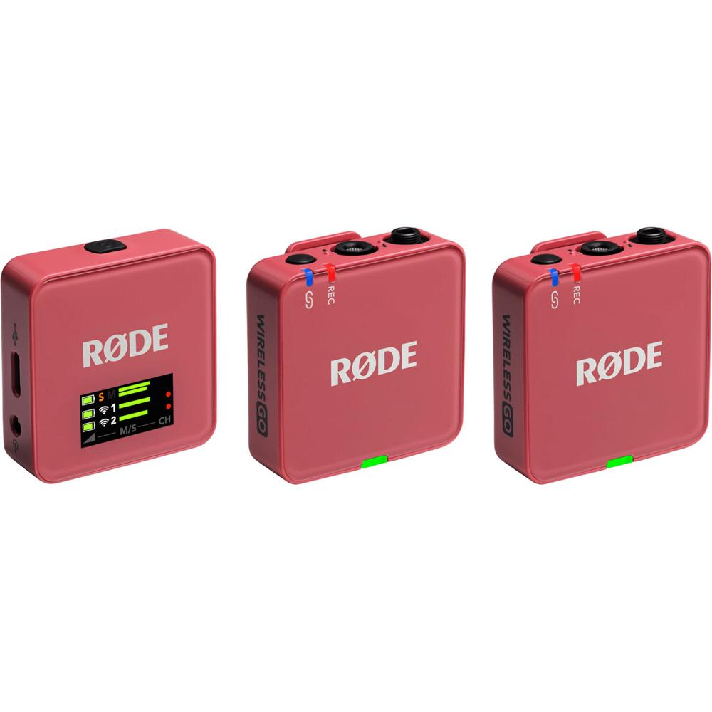 RODE Wireless GO (Gen 3) Sistema de Micrófono Inalámbrico Digital Compacto para 2 Person