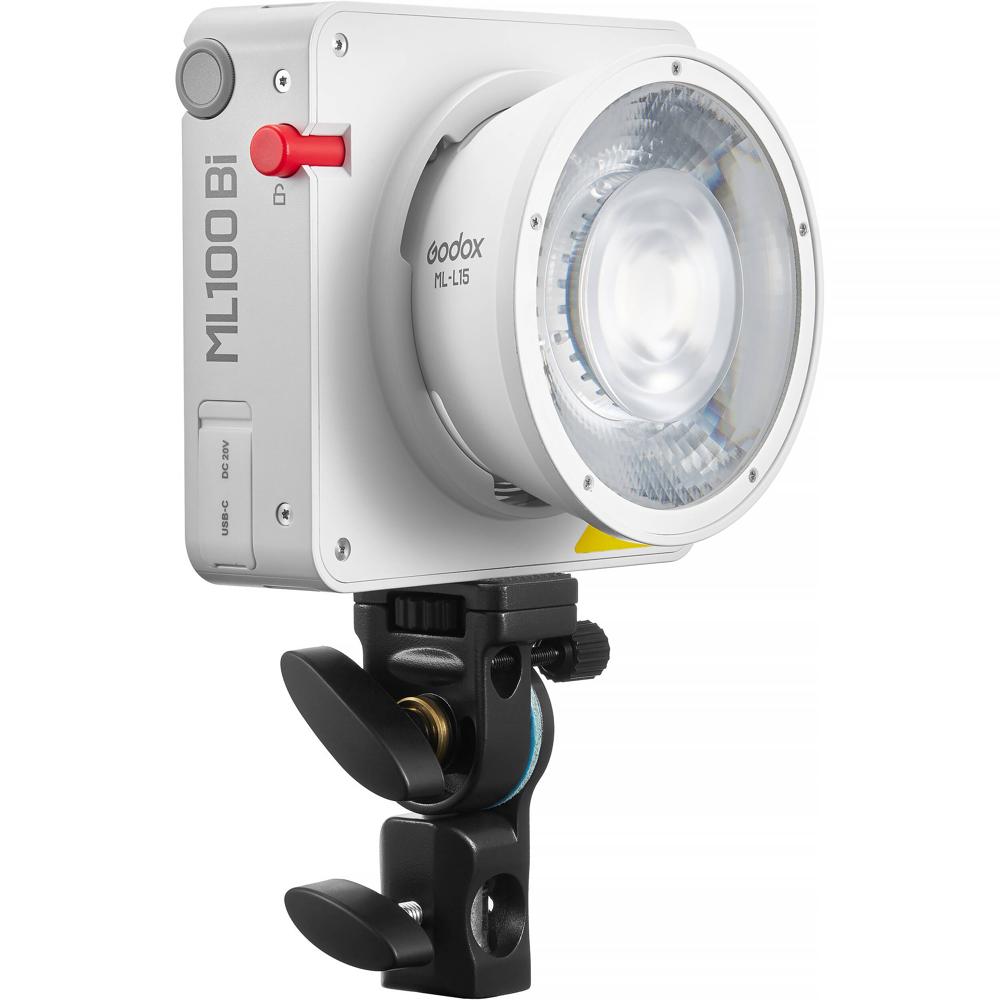 Godox ML100Bi Luz LED Portátil Bi-Color 120W con Control App, 2800-6500K, CRI 97, Efectos