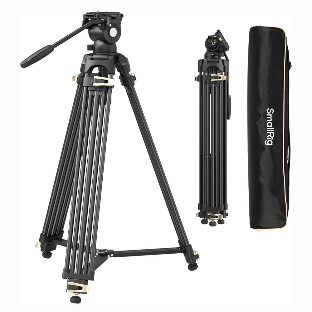 Tripode de Video Smallrig AD-01S Cabezal Fluido Camaras DSLR 6Kg