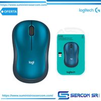MOUSE LOGITECH M185 WIRELESS BLUE