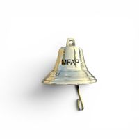 Campana Morfeo 16 cm - Bronce Fundido Elegante MFAP