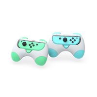 Grip para Joy-Con Dobe Nintendo Switch OLED Color Verde/Azul TNS-2130