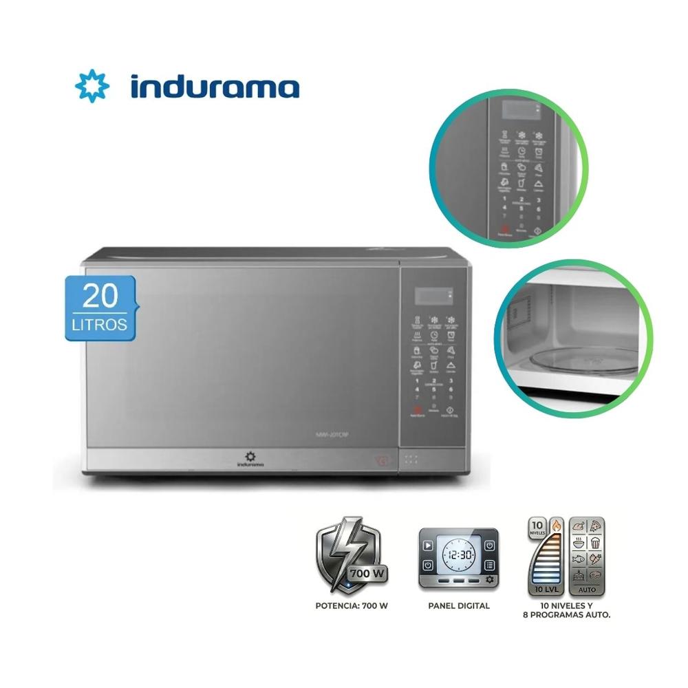 Horno microondas INDURAMA Digital MWI-20TCRP 20 Litros