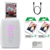 IMPRESORA FUJIFILM INSTAX MINI LINK 3 STARTER KIT SET 3PZS | BLANCO ARCILLA