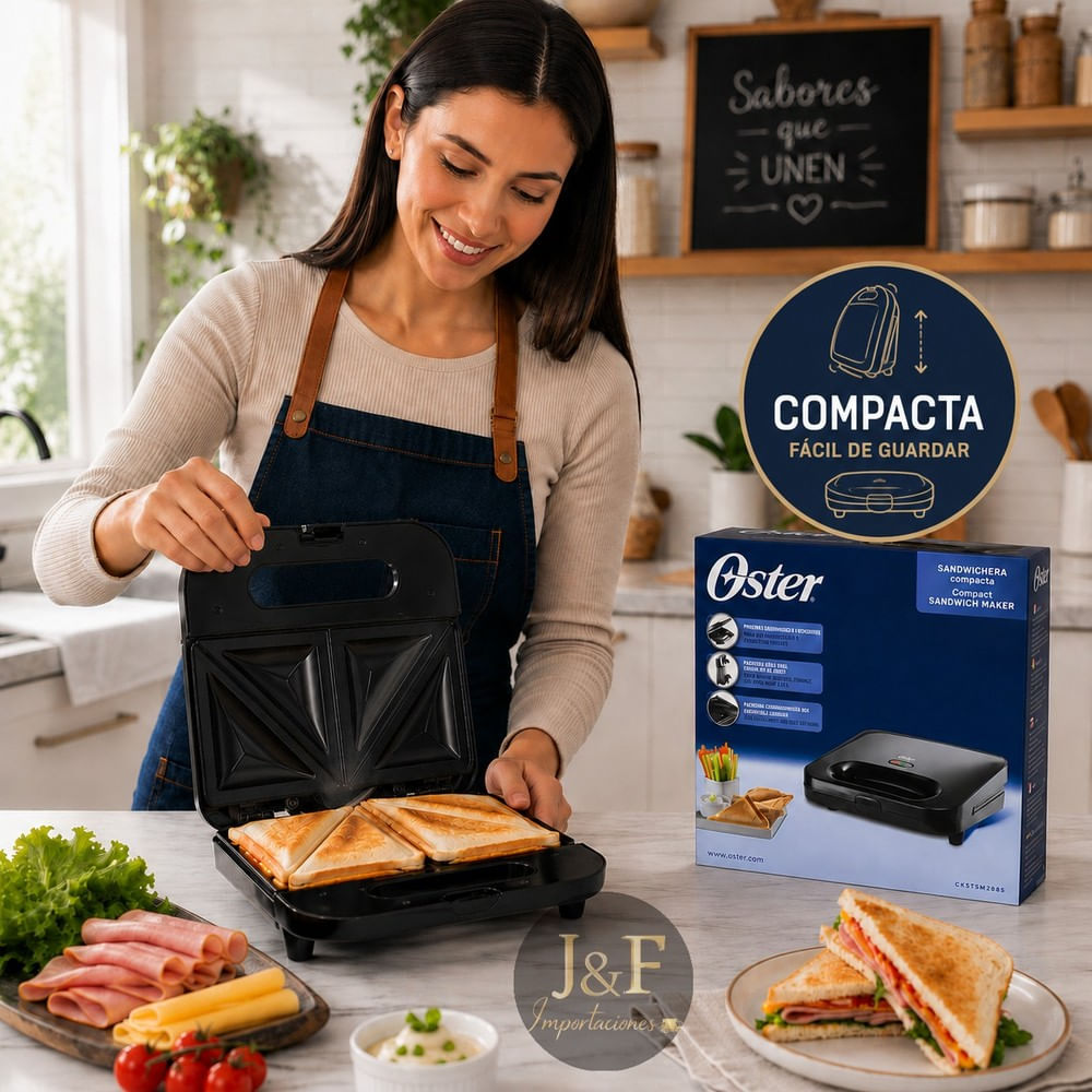 Sandwichera Compacta Oster  CKSTSM2885