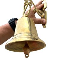 Pack Apolo Campana y Colgador - Bronce Fundido MFAP