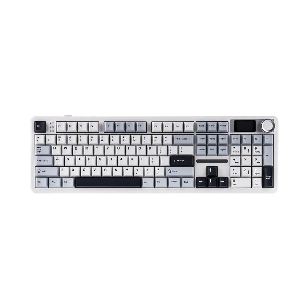 Teclado Gamer Aula F108 Pro Inalámbrico Inglés Flower Switch