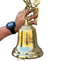 Pack Argo Campana Más Colgador - Bronce Fundido MFAP