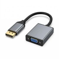 Adaptador Convertidor DisplayPort a VGA Full HD 1080p 20 cm