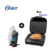 Combo Oster Sandwichera CKSTSM400 y Plancha Pesada GCSTBV4119
