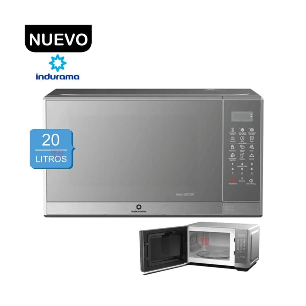 Horno microondas INDURAMA MWI-20TCRP 20 Litros Croma