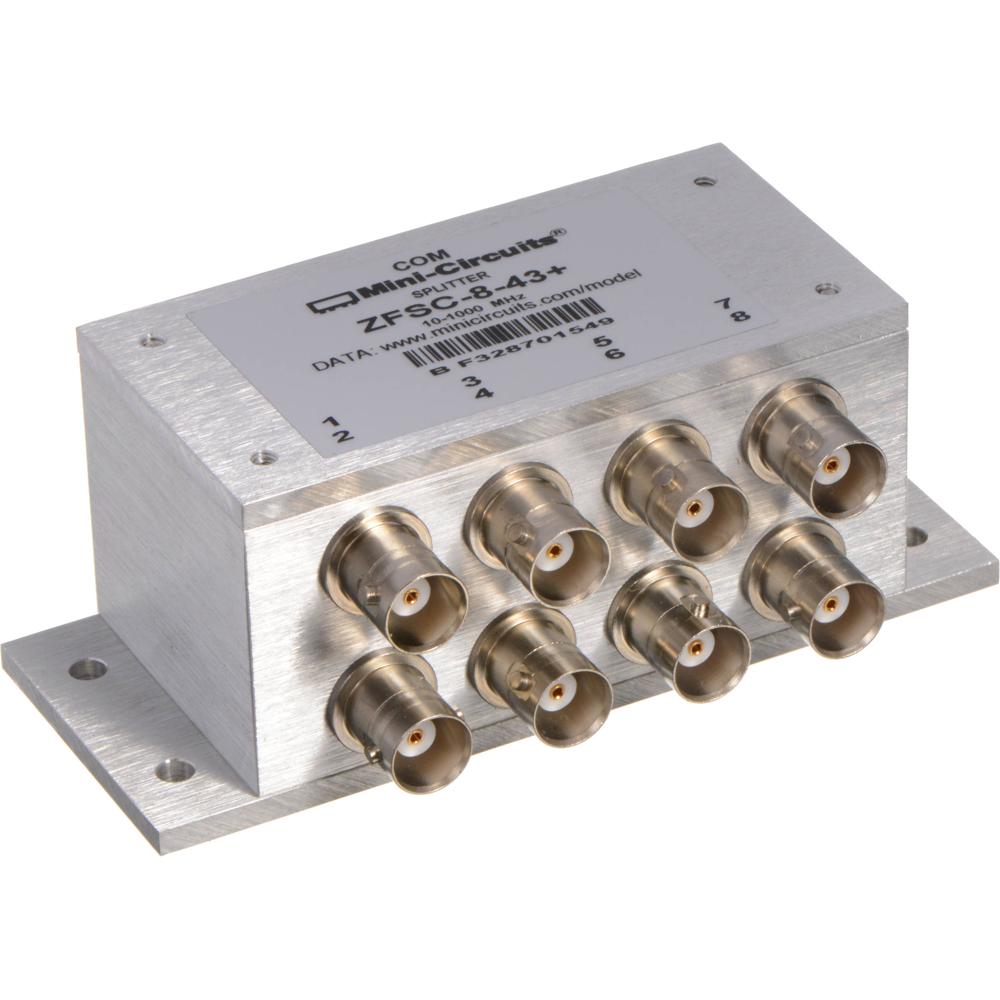 Lectrosonics ZFSC843 Splitter RF Pasivo 8 Vías BNC 10 a 1000MHz