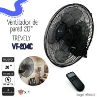 Ventilador  20 pulgadas  TREVELY VT-204C