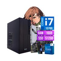 CPU GAMER CORE I7 13700 16GB 512GB SSD