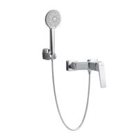 Mezcladora  para Ducha y Tina de Bronce Cromado para Baño