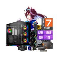 CPU GAMER RYZEN 7 8700G 16GB RAM 1TB SSD