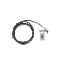 Cable de Seguridad Universal para Laptop Targus ASP96RGLX con Clave - Plata