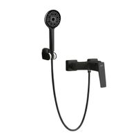 Mezcladora para Ducha Negro Mate para Baño de Lujo