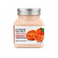 Crema Exfoliante Corporal JS15-E Flower Secret Naranja 300 ml
