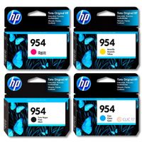 Kit Tinta HP 954 Cyan, Magenta, Amarillo, Negro Original