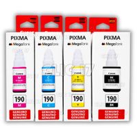 TINTA CANON 190 X4 COLORES GL-190 ORIGINAL