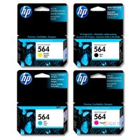 TINTA HP 564 PACK DE 4 COLORES ORIGINAL