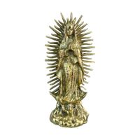 Virgen de Guadalupe en Bronce Fundido 16 cm - MFAP