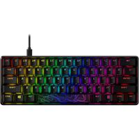 TECLADO ALÁMBRICO HYPERX ALLOY ORIGINS 60 SWITCH RED | NEGRO