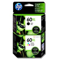 TINTA HP 60XL NEGRO Y TRICOLOR ORIGINAL