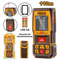 Medidor de Distancia Láser Ingco 110M HLDD10089