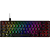 TECLADO ALÁMBRICO HYPERX ALLOY ORIGINS 65 SWITCH AQUA | NEGRO